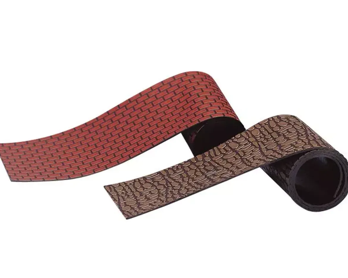 Accessori Lemax (46 x 6 cm) Set di 2 percorsi in mattoni e ciottoli