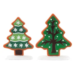 Accessorio Lemax (H6 cm) Set di 2 alberi Biscotto dolce