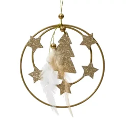 Alberi di Natale Couronne sapin Oro