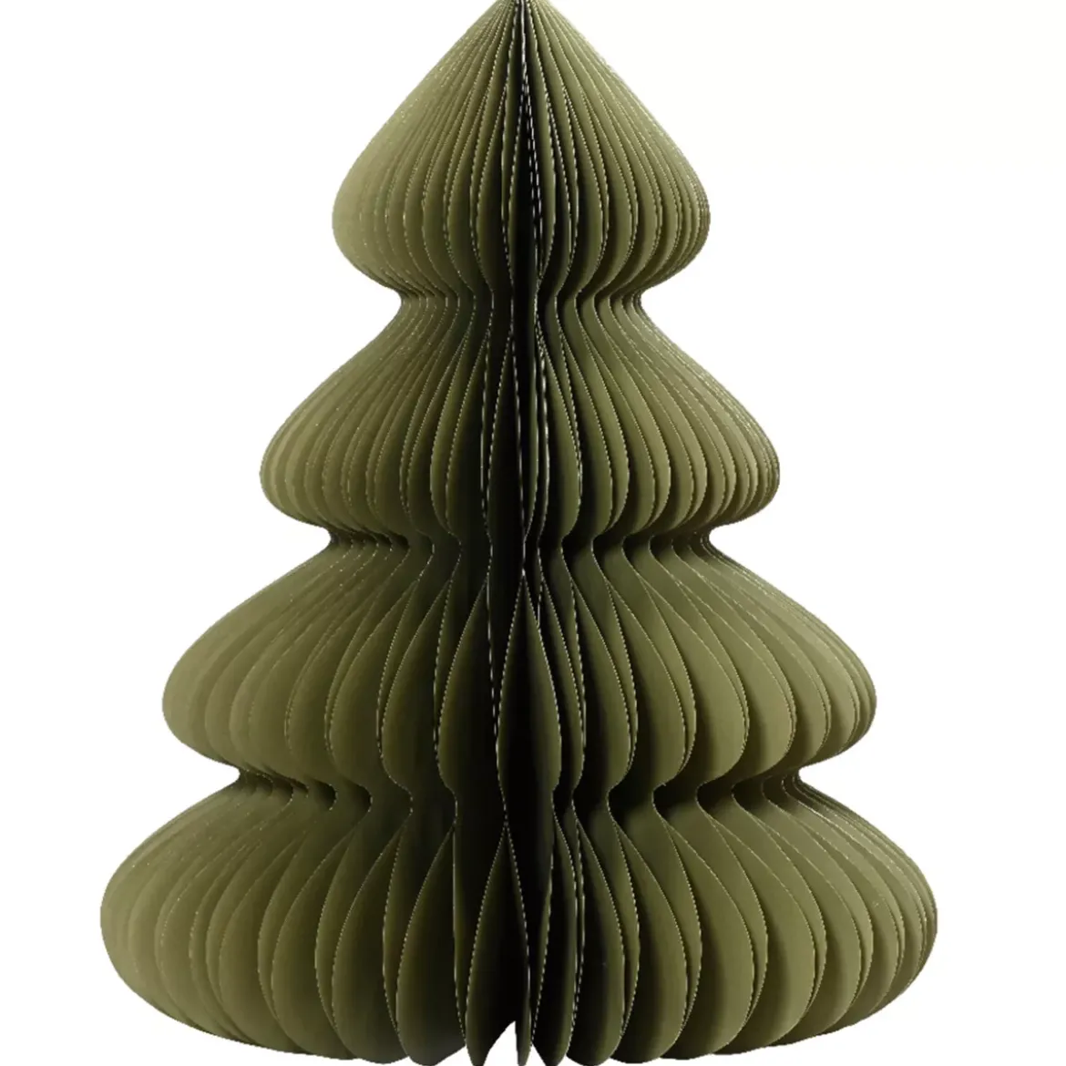 Albero di carta da posizionare (H90 cm) Chiusura Magnetica Verde