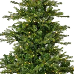 Albero di Natale artificiale luminoso 700 LED H240 cm Glorious Verde abete