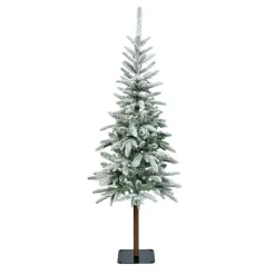 Albero di Natale artificiale (H210 cm) Glockner Verde innevato