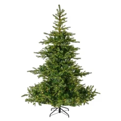Albero di Natale artificiale luminoso 250 LED H150 cm Glorious Verde abete