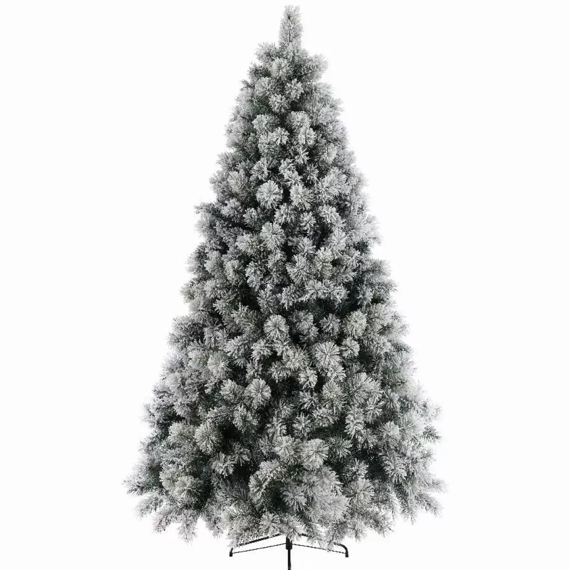 Albero di Natale artificiale Edmonton Alt. 150 cm Verde innevato