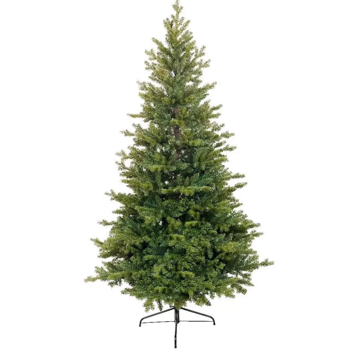 Albero di Natale artificiale Allix Alt. 210 cm Verde abete