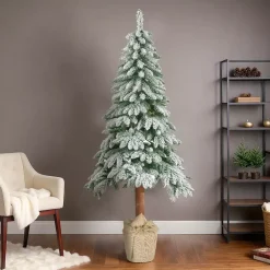 Albero di Natale artificiale (210 cm) Tora Verde innevato