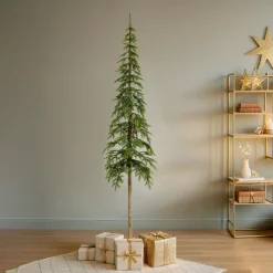 Albero di Natale artificiale Sierra Alt. 240 cm Verde abete