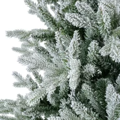 Albero di Natale artificiale Allix Alt. 150 cm Verde innevato