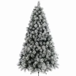 Albero di Natale artificiale Edmonton Alt. 240 cm Verde innevato