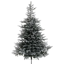 Albero di Natale artificiale Glorious Alt. 240 cm Verde innevato