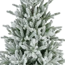 Albero di Natale artificiale Allix Alt. 298 cm Verde innevato