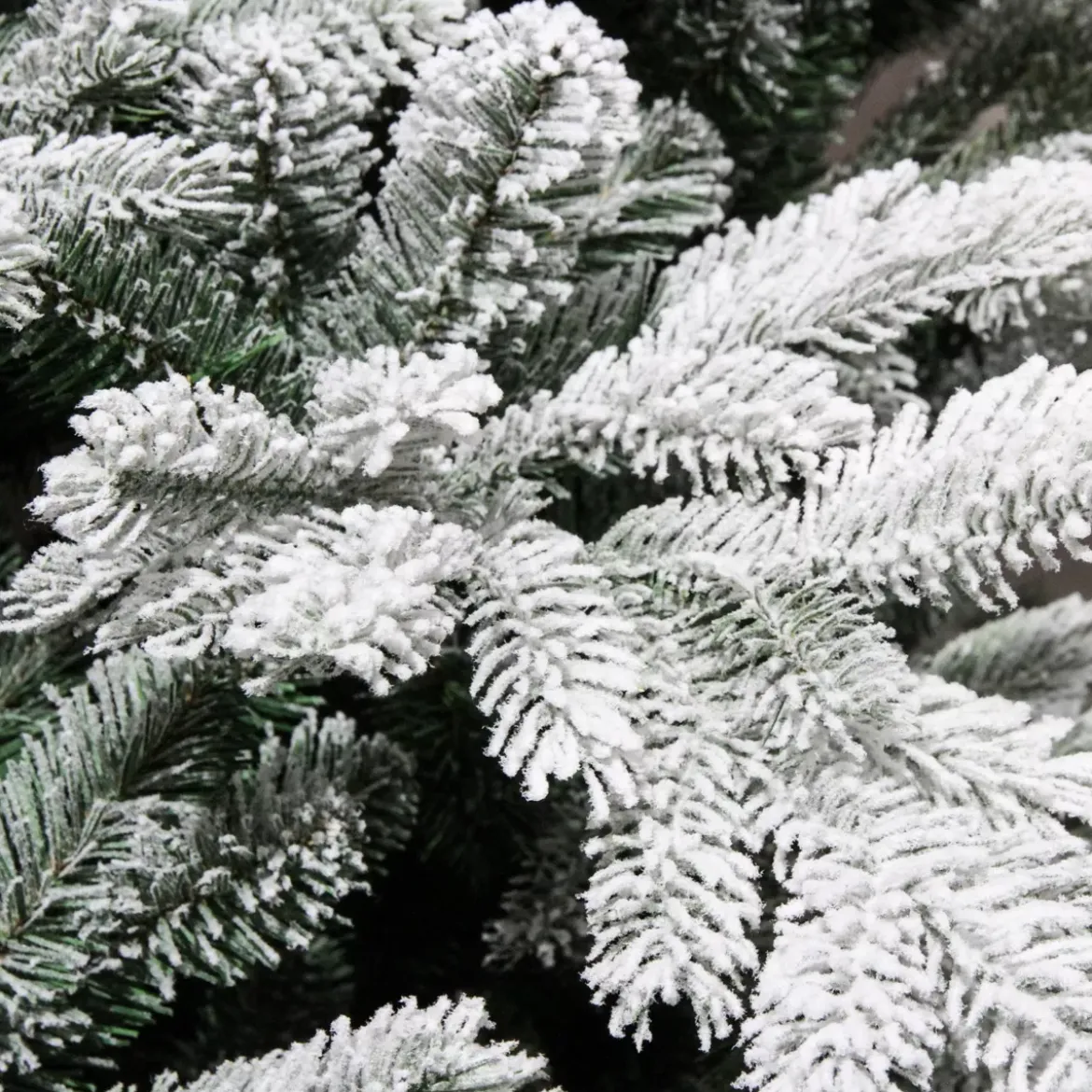 Albero di Natale artificiale Glorious Alt. 300 cm Verde innevato