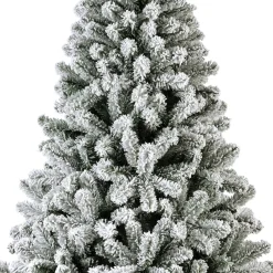Albero di Natale artificiale H300 cm King Verde innevato