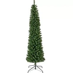 Albero di Natale artificiale Narrow Alt. 180 cm Verde abete