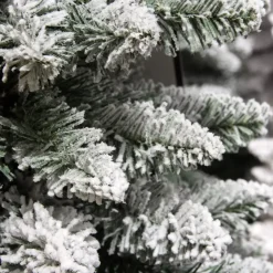 Albero di Natale artificiale Narrow Alt. 300 cm Verde innevato