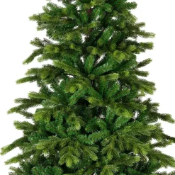 Albero di Natale artificiale Caucasia Nordmann Alt. 150 cm Verde abete