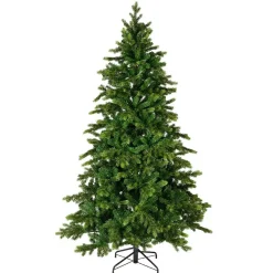Albero di Natale artificiale Caucasia Nordmann Alt. 150 cm Verde abete
