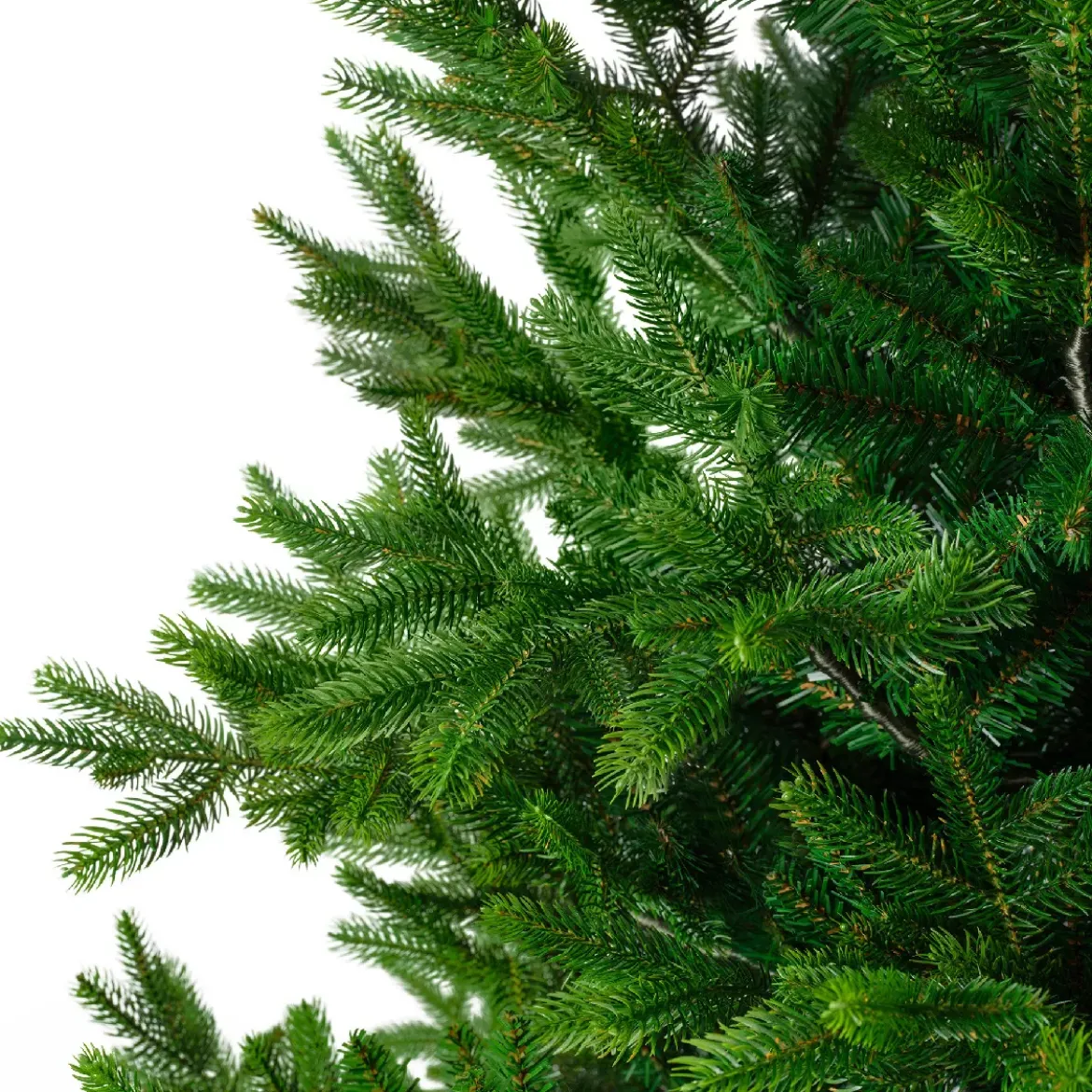 Albero di Natale artificiale (H180 cm) Abies Nordmann Verde abete