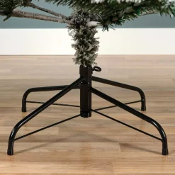 Albero di Natale artificiale King Alt. 180 cm Verde innevato