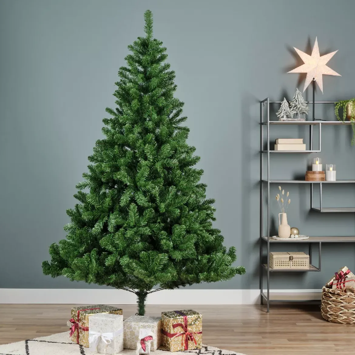 Albero di Natale artificiale H180 cm Eco Tree Verde abete