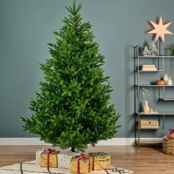 Albero di Natale artificiale (H240 cm) Abies Nordmann Verde abete