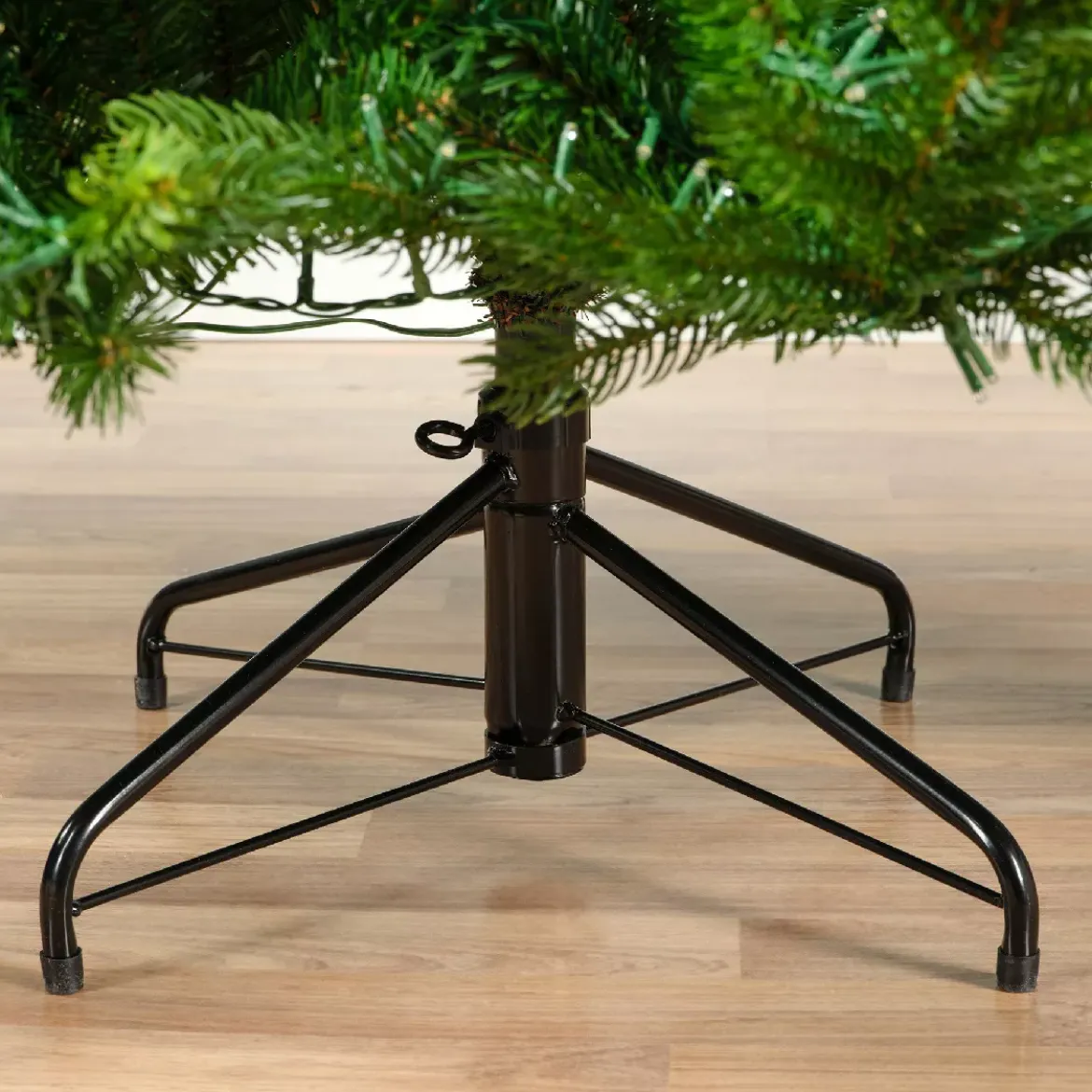 Albero di Natale artificiale luminoso 5400 LED (H240 cm) Caucasia Nordmann Verde abete