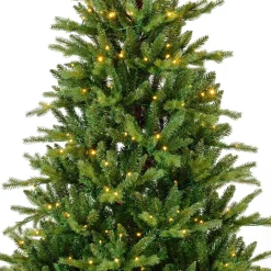 Albero di Natale artificiale luminoso 740 LED (H270 cm) Allix Verde abete