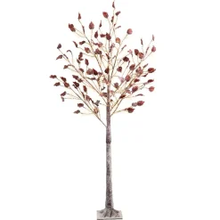 Albero luminoso 480 LED (H180 cm) Betulla Cressy Bianco caldo