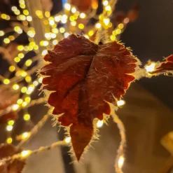 Albero luminoso 480 LED (H180 cm) Betulla Cressy Bianco caldo