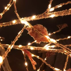 Albero luminoso 480 LED (H180 cm) Betulla Cressy Bianco caldo