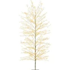 Albero luminoso 1755 LED (H180 cm) Christmas Luxe Oro e bianco caldo