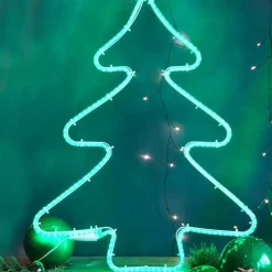 Albero luminoso Verde 192 LED