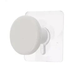 Appendiabiti adesivo (D4,5 cm) Easy Chic Bianco