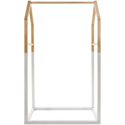 Appendiabiti per bambini legno (H100 cm) Casa Bianco