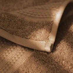 Asciugamano bagno cotone bio (70 x 130 cm) Méline Camel