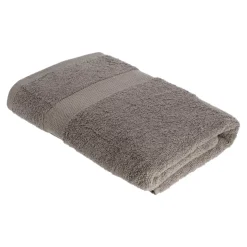 Asciugamano da bagno cotone (70 x 130 cm) Timeless Tortora