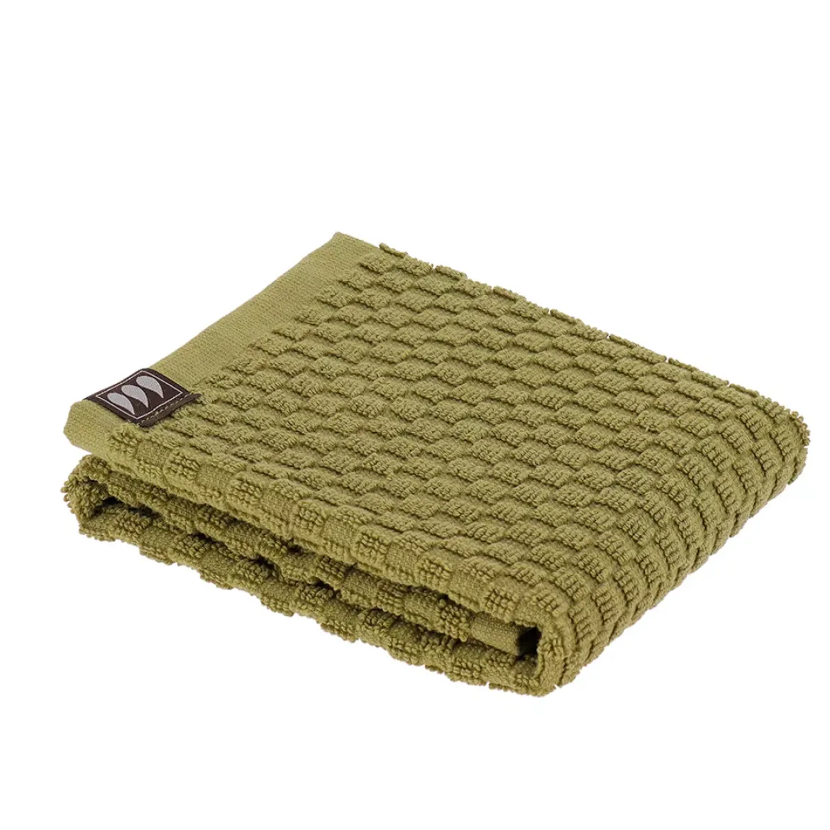 Asciugamano in cotone (30 x 50 cm) Boho-chic Verde oliva