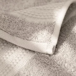 Asciugamano bagno cotone bio (90 x 150 cm) Méline Beige pampa