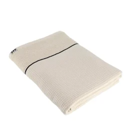 Asciugamano da bagno nido d'ape (70 x 130 cm) Japandi Beige