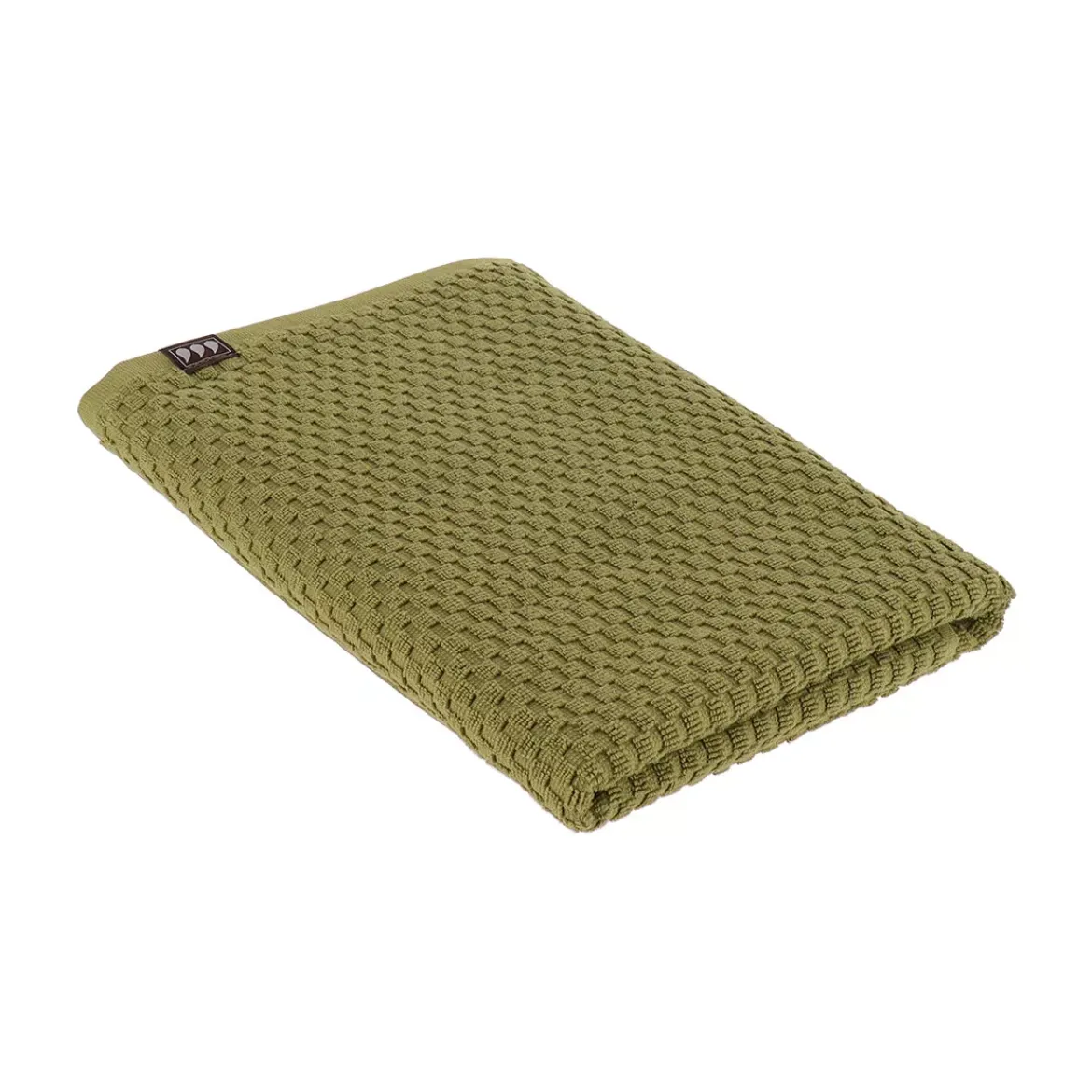 Asciugamano in cotone 100% (70 x 130 cm) Boho-chic Verde oliva