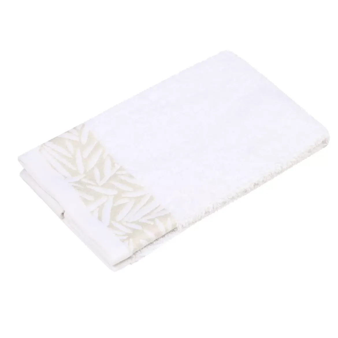 Asciugamano in cotone (50 x 90 cm) Sora Bianco