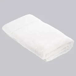 Asciugamano in cotone (90 x 150 cm) Timeless Bianco