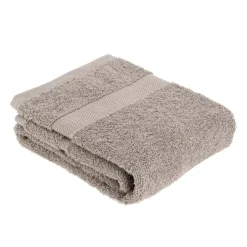 Asciugamano in cotone (50 x 90 cm) Timeless Tortora