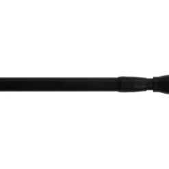 Asta autobloccante estensibile rotonda (L70 - 120 cm / D22 mm) Pressione Nero satinato