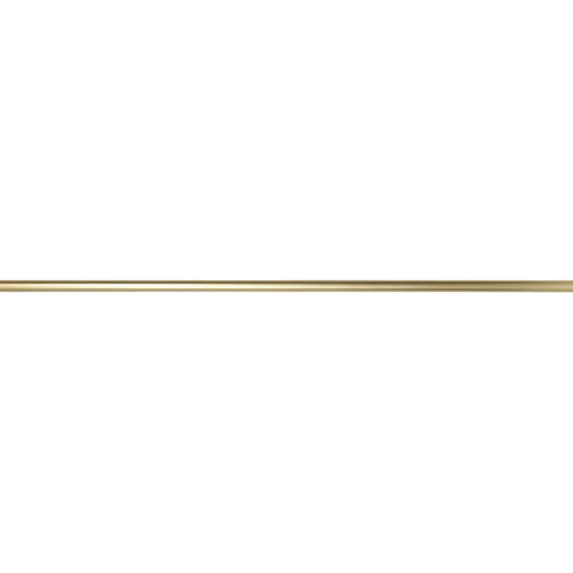Asta per tenda in metallo (L200 cm / D28 mm) Lino Oro