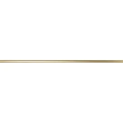 Asta per tenda in metallo (L250 cm / D28 mm) Lino Oro