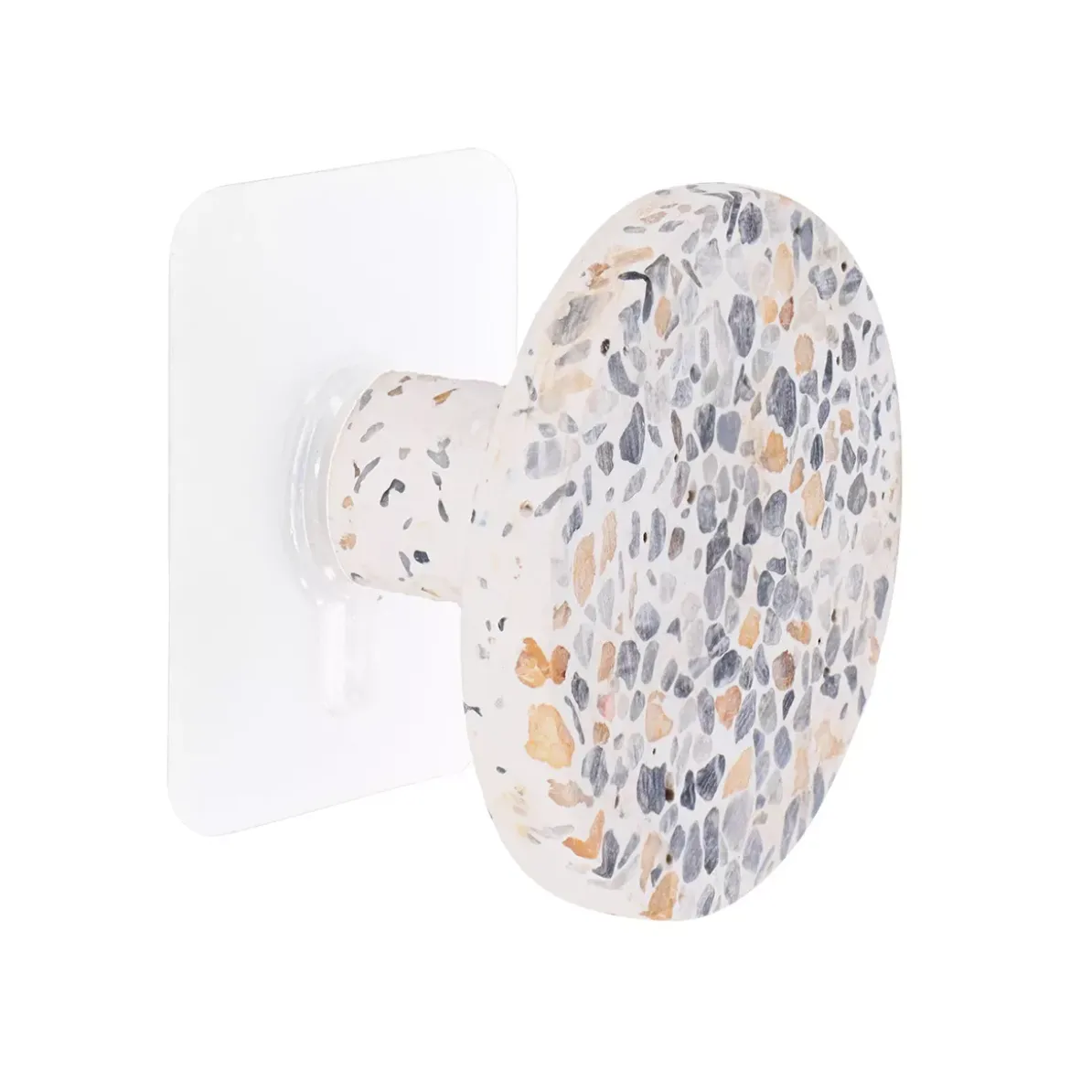 Attaccapanni adesivo effetto terrazzo (6,5 cm) Easy Chic Multicolore