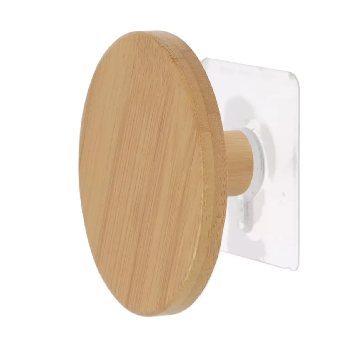 Attaccapanni da parete adesivo (D8,5 cm) easy Chic Naturale