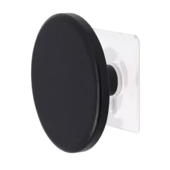 Attaccapanni da parete adesivo (D8,5 cm) Easy Chic Nero