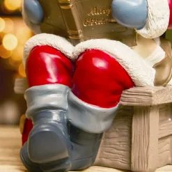 Babbo Natale decorativo (H18 cm) Racconto di Natale Multicolore